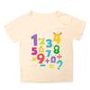 Children's Printed Short Sleeved Round Neck Casual Comfortable Loose Lightweight Top