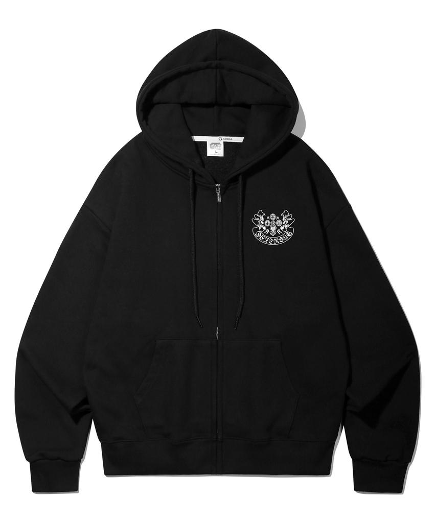 Alvinclo Cross Overfit Reißverschluss Hoodie Azh886 (2 Farben)