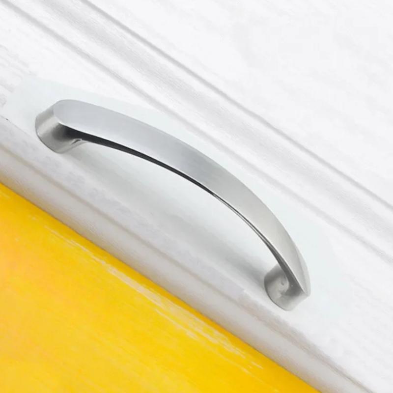 5Pcs Cabinet Handles Knobs Aluminum Alloy Door Kitchen Knobs Cabinet Pulls Drawer Furniture Handle Hardware
