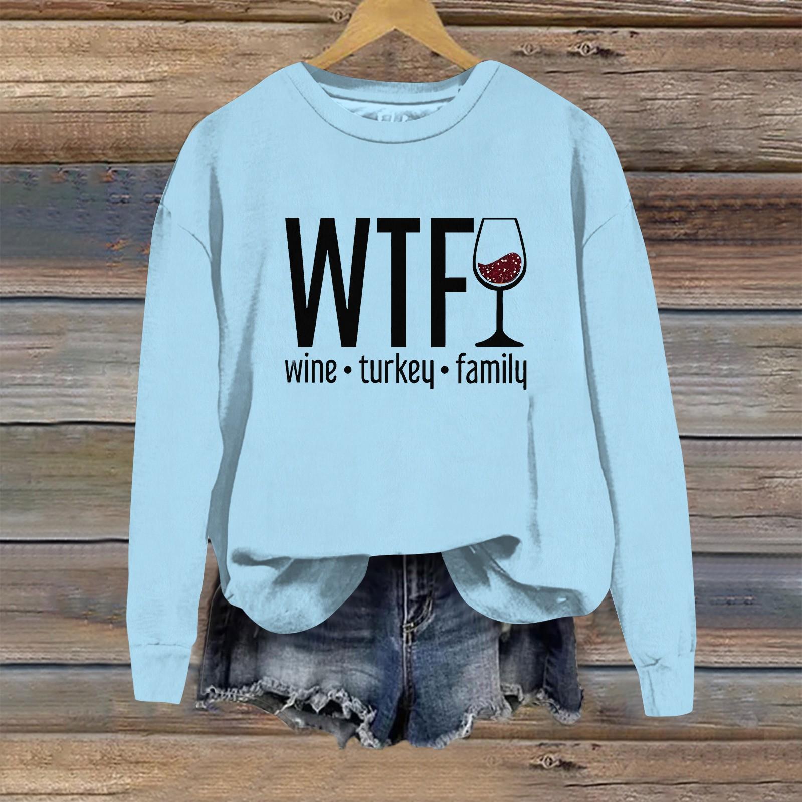 

Женская повседневная свободная однотонная толстовка с круглым вырезом и длинным рукавом с принтом Пасхи L