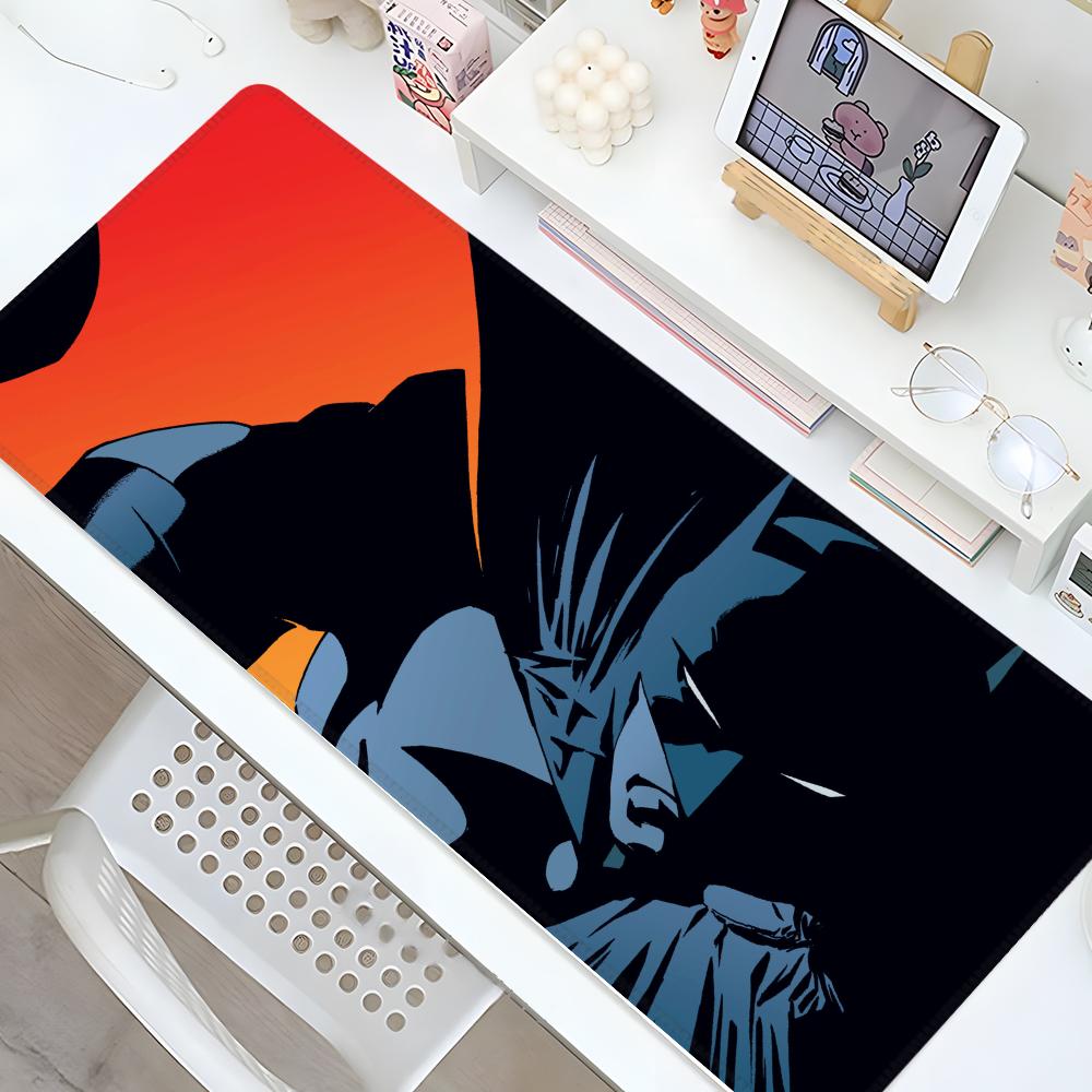 B-BatmanS Mouse Pad Gaming Locking Edge Big Computer Gamer Large Rubber Anime Art Mousepad Laptop Desk Mat