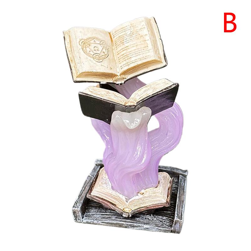 Башня для кубиков  Тома Магии  Поддон для кубиков  Магия  Большие книжные украшения Статуя садового гнома Декорация для игры D&D RPG