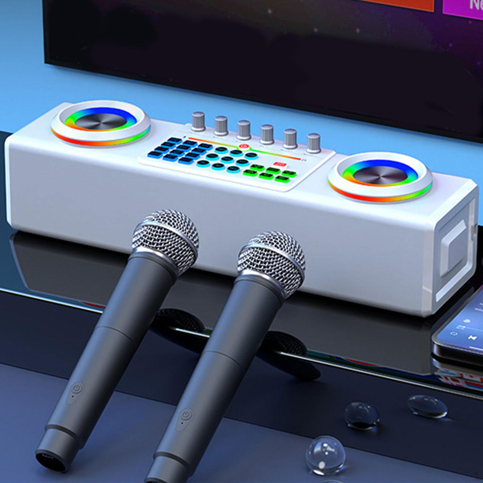 

Bluetooth Speakers Live Broadcast Sound Card Equipment for Home Recording, білий