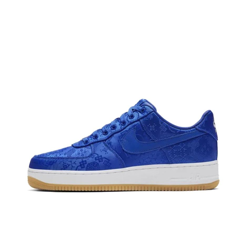 

кроссовки CLOT x Air Force 1 PRM Royal Silk Blue/White/Yellow CJ5290-400