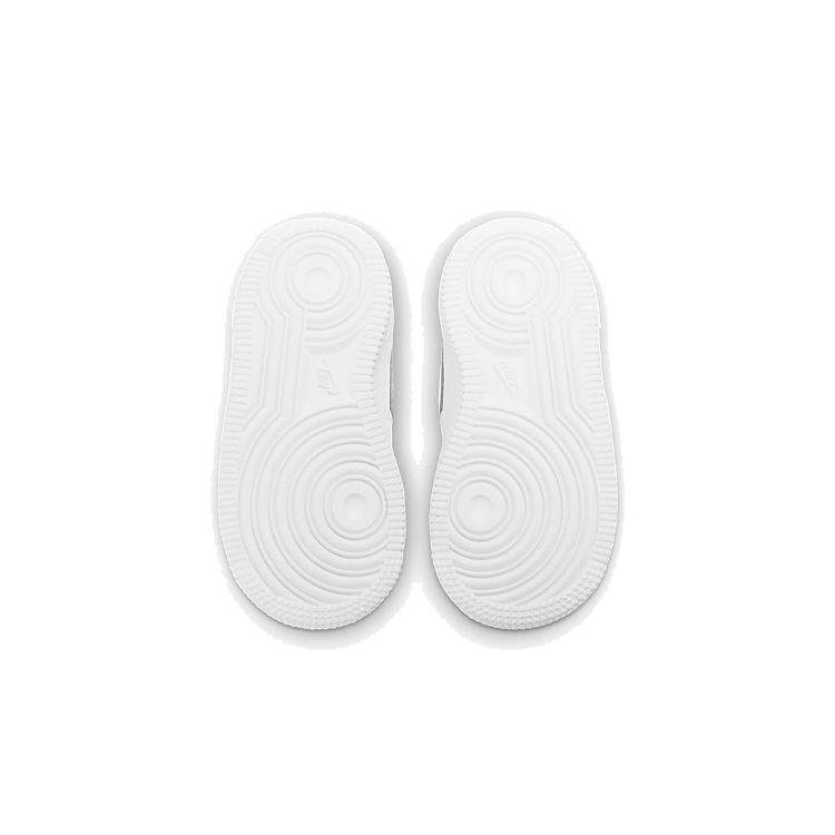 Nike Air Force 1 Toggle Low Top Sneakers Babyschuhe Weiß Rot Gelb CU5289-102