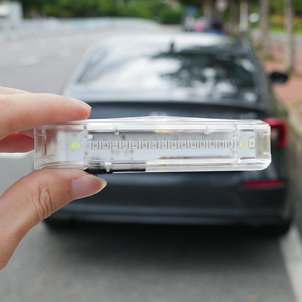 Truck Safety Beacon Solar Strobe Light Secure Attachment Strobe Light Solar Strobe 20 LED Beads 10 Flashing Modes