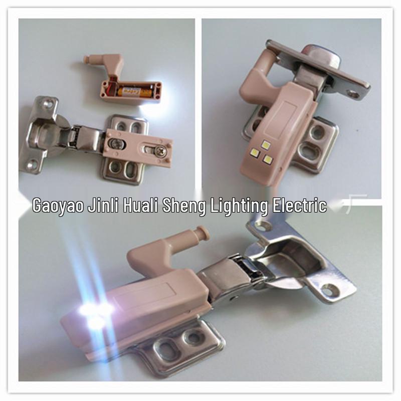 Furniture Hinge Light: Activates When Door Opens, Deactivates When Closed