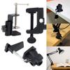 Universal Desk C Clamp Adapter Fixed Connector for Microphone Lamp Webcam Camera Support Stand Accessories