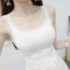Košilka Plus Size Spodní prádlo Tílko Krajka Pásek Bílá Černá Vesta na spaní Bralette Crop Top Sexy Camis Tenký korzet Tílko Tílka