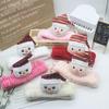 2025 Sweet Christmas Hat Face Wash Headband - Cute, Non-Slip & Elastic Hairband for Makeup