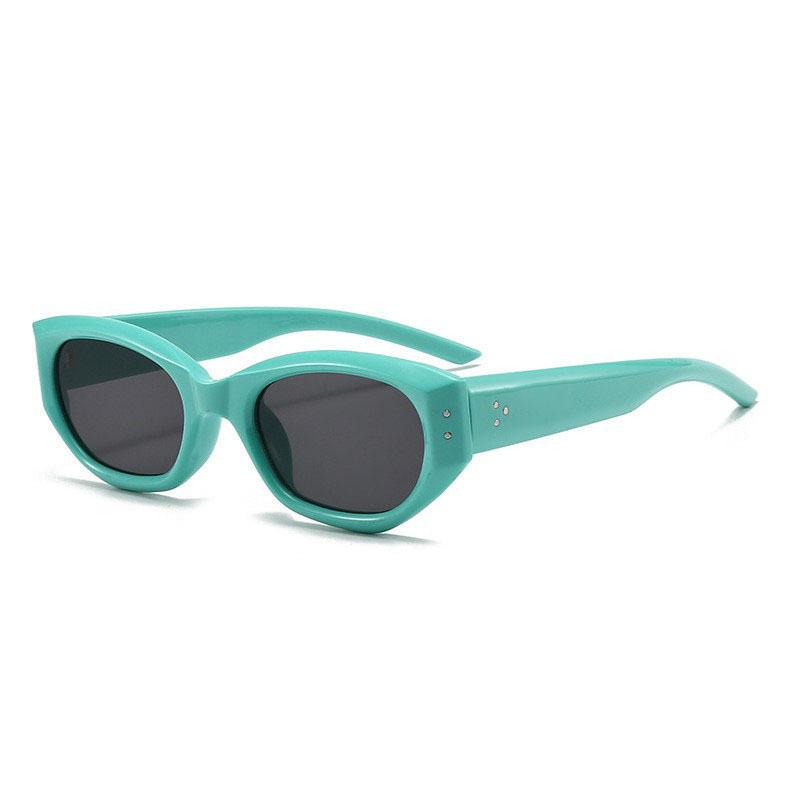 Cat Eye Sunglasses Women Uv400 Polarized Fashion Outdoor Party For Summer DeepLakeBlueGrayLens