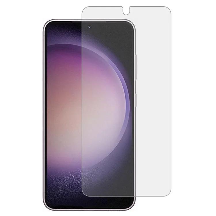 

Для Samsung Galaxy S22 5G / S23 Антишпионская защитная пленка из карбида кремния с полным покрытием, противовзрывная пленка (Поддержка разблокировки отпечатков пальцев)