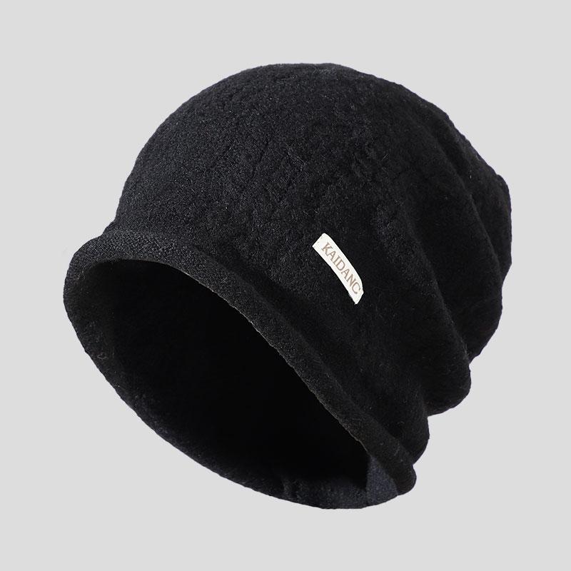 Outdoor Warm Bike Riding Woman Winter Travel Knitted Slouchy Beanie Hat