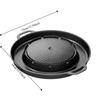 Aluminum Zinc Zinc Alloy Barbecue Plate Oil-drain Groove Grilling Pot Practical Roast Meat Pan  Picnic
