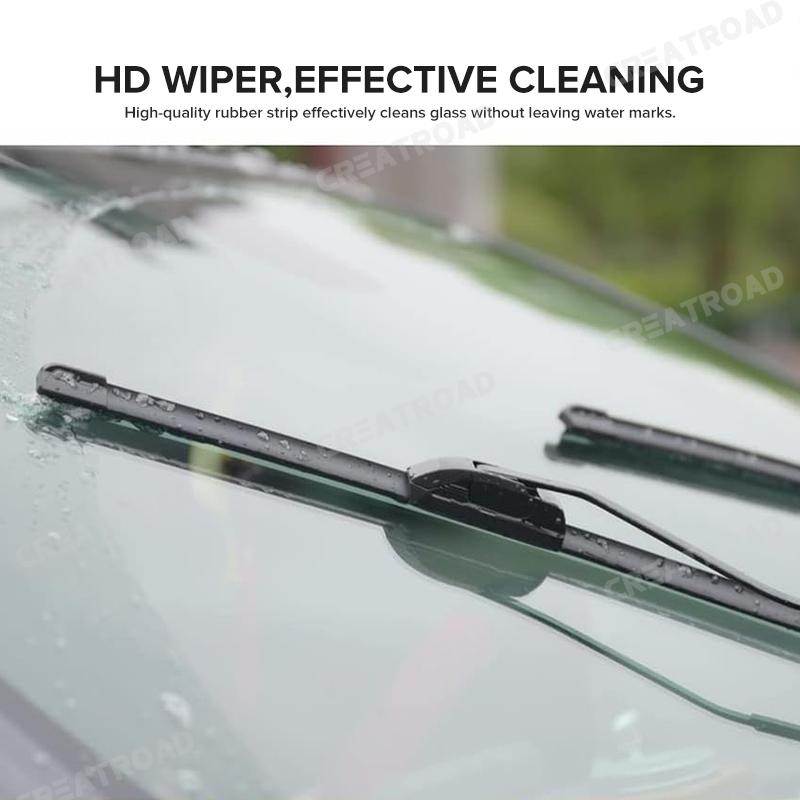 Wiper LHD & RHD Front Wiper Blades For Ford Focus 2 2004 - 2011 Windshield Windscreen Window Car Rain Brushes 26"+17"