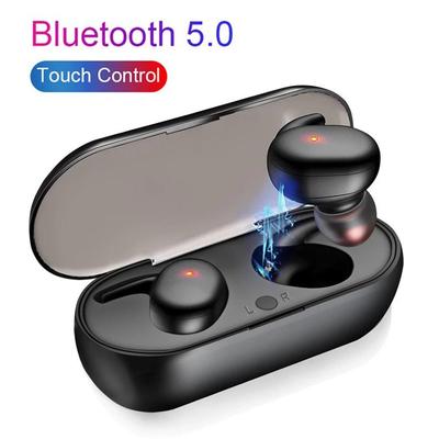 In Stock: Y30 True Wireless Bluetooth 5.0 Earphones with Touch Control and Charging Case.