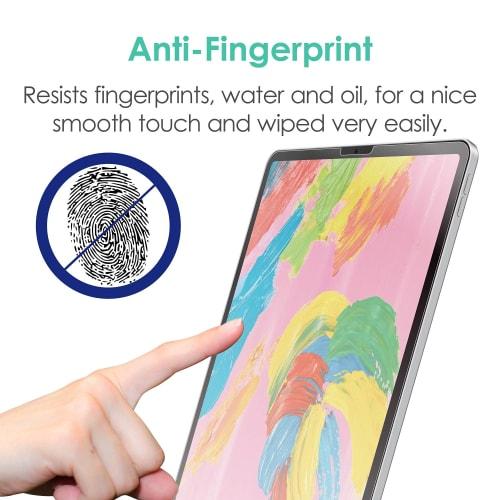 ELECOM iPad Pro 12.9 6th/5/4/3rd Generation (2022/2021/2020/2018) Protective Film, Paper-like Writing Feel, Paper Texture, Anti-reflection, High-quali