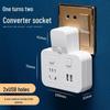 Multi-Function USB Wireless Converter: Home Office Socket Board with Night Light