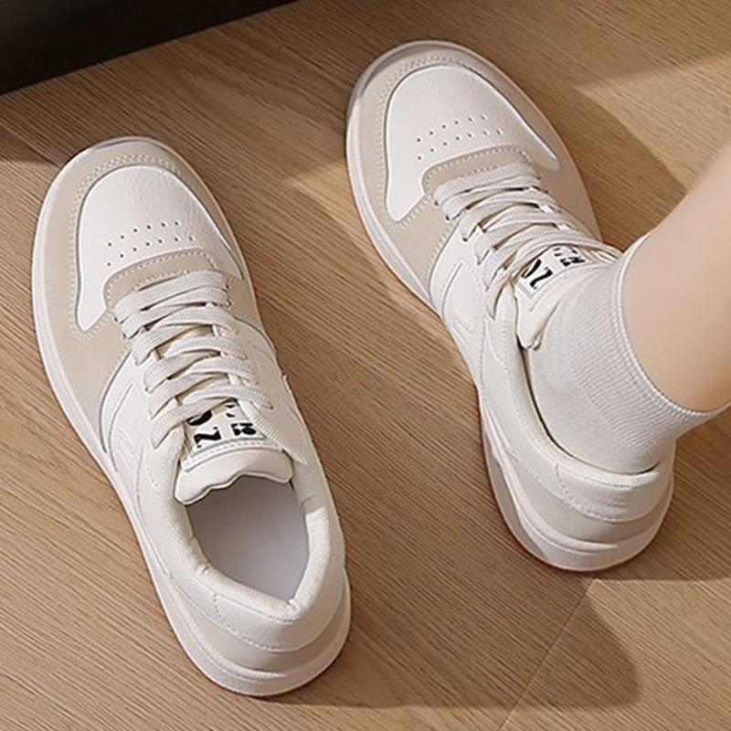 Fashion Fashion Mix Color Sports Shoes Women Autumn Winter 2025 Lace Up Breathable Sneakers Woman Low Top Soft Insole Flat Shoes Mujer