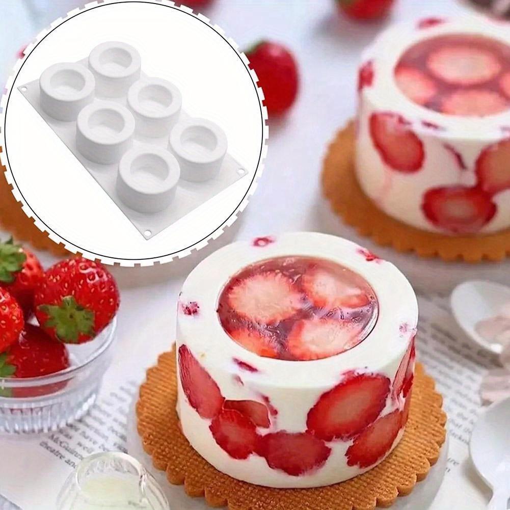Silicone 6-Link Concave Cup Cake Mold Cupcake Mold DIY Cake Chocolate Maker Tool Kitchen Baking Tool Accessories