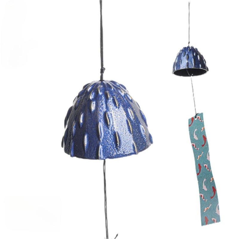 Japanese Style Southern Cast Iron Wind Chime Courtyard and Wind Hanging Decoration Meteor Shower Wishing Bell Shengrong Hall