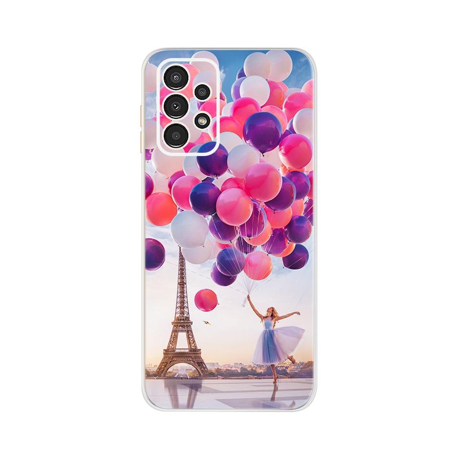 For Samsung Galaxy A13 4G Case Cute Cat Buttefly Soft Silicone Slim Fundas Phone Back Case For Samsung A13 A 13 GalaxyA13 Bumper