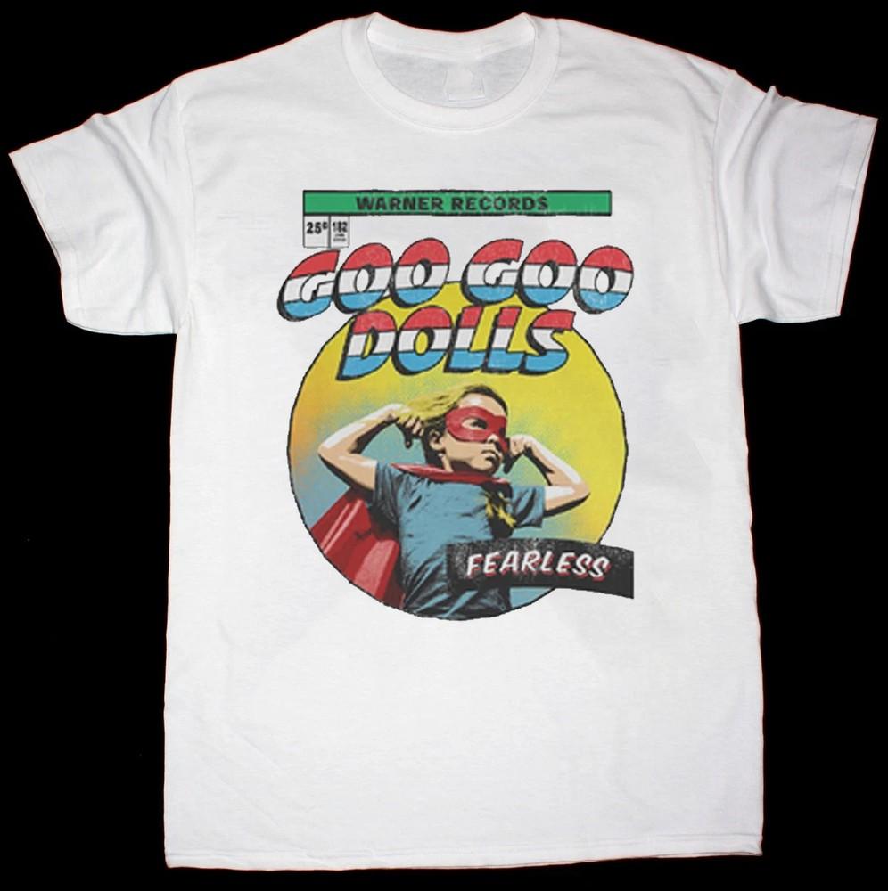 Fearless Comic Book White Goo Goo Dolls Unisex T-shirt All Size S To 5XL H90 Unisex T-Shirt M