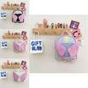 Adorable Kindergarten Kids Backpack Cute Fashionable Breathable Pu Material