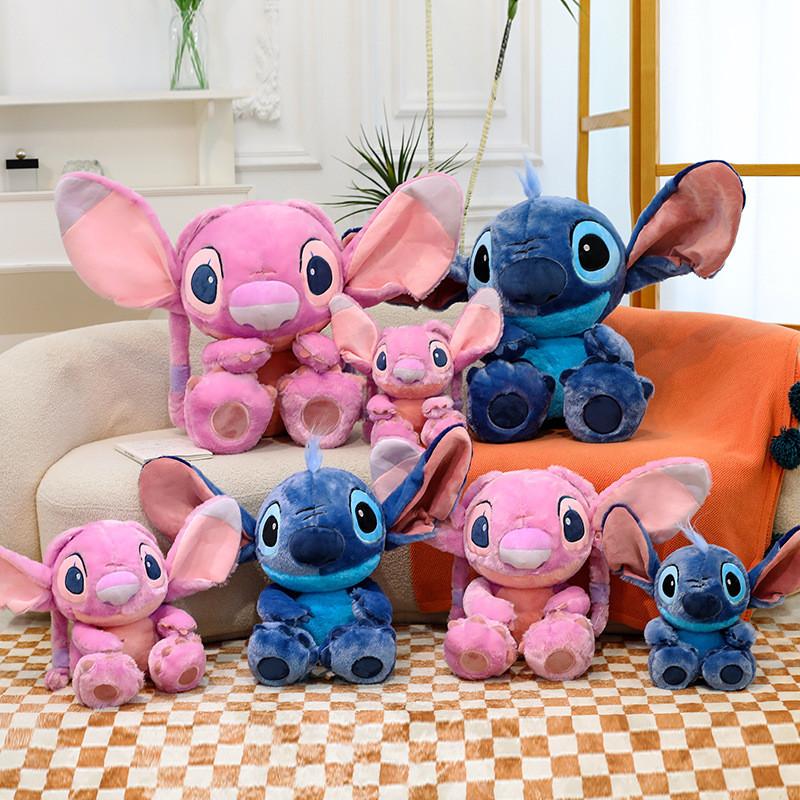 Cute Cartoon Stitch Angel Plush Doll Toy For Kids And Collectors
