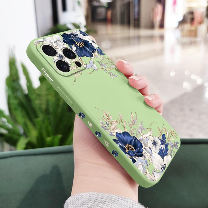 Brilliant Peony Phone Case For iPhone 17 16 16e 15 14 13 Plus Pro Max Mini Silicone Cover