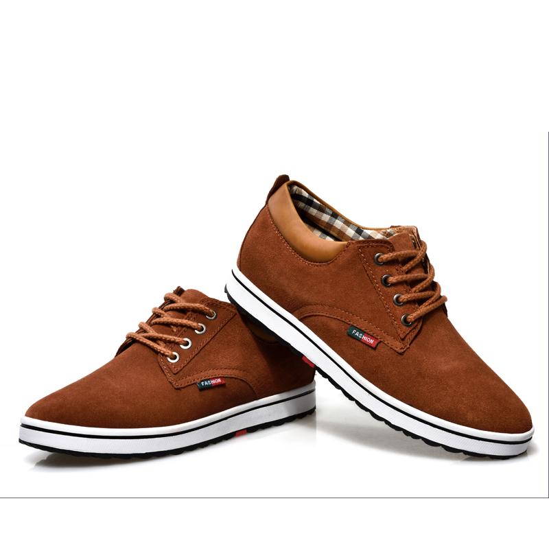 Fashion FUQIAO Heightening Shoes Elevator Shoes Height Increase Shoes Men Height Increase Insole 6CM Men Sneakers Sport Black Shoes