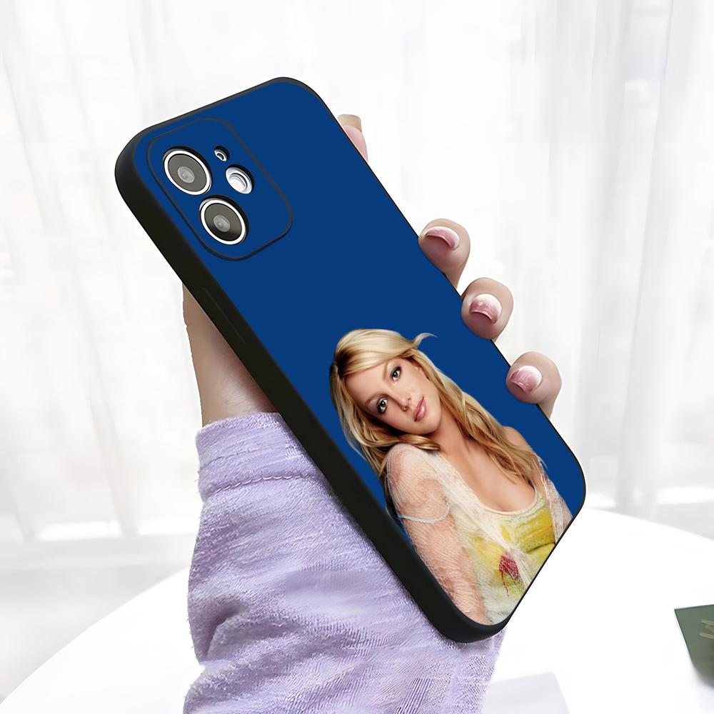 Britney Spears Phone Case For IPhone 17 Pro Max 15 Pro 16 14 Plus 12 13 Mini 11 Pro Shockproof Soft Cover