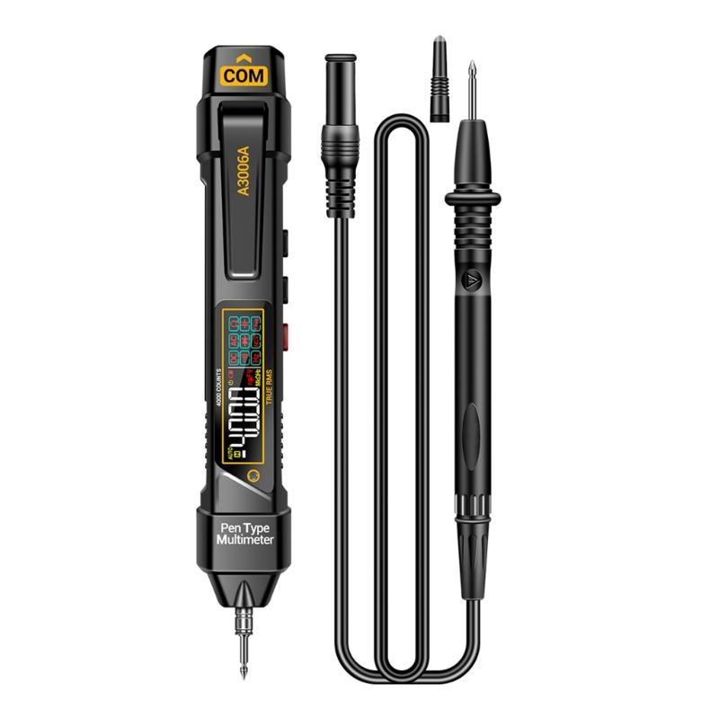 Pen Type Digital Multimeter Voltages Tester Meter LCD Display Voltages Resistance Diode Continuity 600V Voltmeter