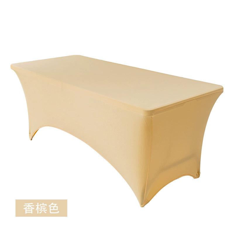 1pcs Christmas Home Decoration Tablecloth Cover Milk Silk Tablecloths Restaurant All Inclusive High Elasticity Table Cloth Mat