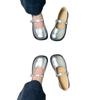 Autumn not tired feet women's shoes Mary Jane single shoes 2025 new soft sole low heel square head shallow mouth French small leather shoes women