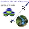 1PC TLEG-01 ABS Spool for Kobalt KST 1124B-03/KLS 124-03 24V Lawn Trimmer Nylon Wire Trimming Head