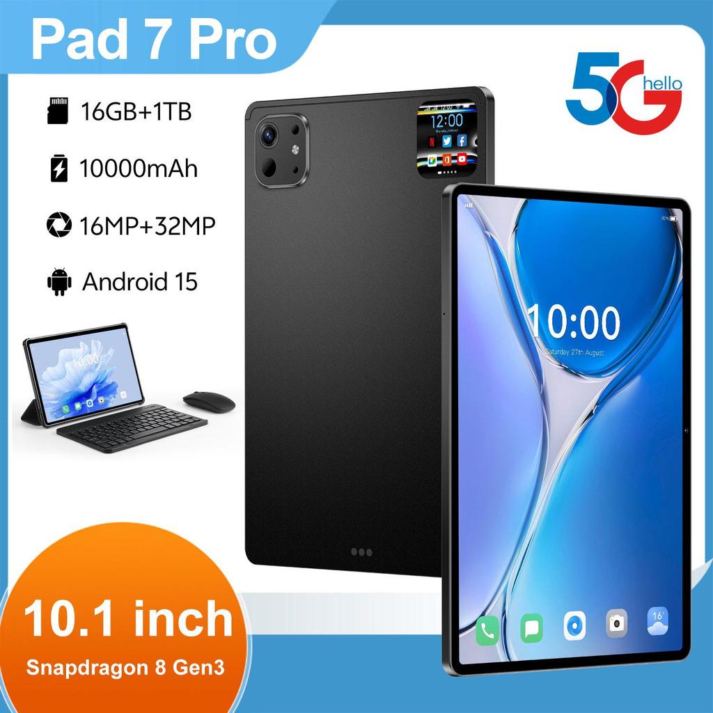 Cross-border Bestseller Pro 13: 10.1-Inch HD Android Tablet, 16GB RAM + 1TB Storage
