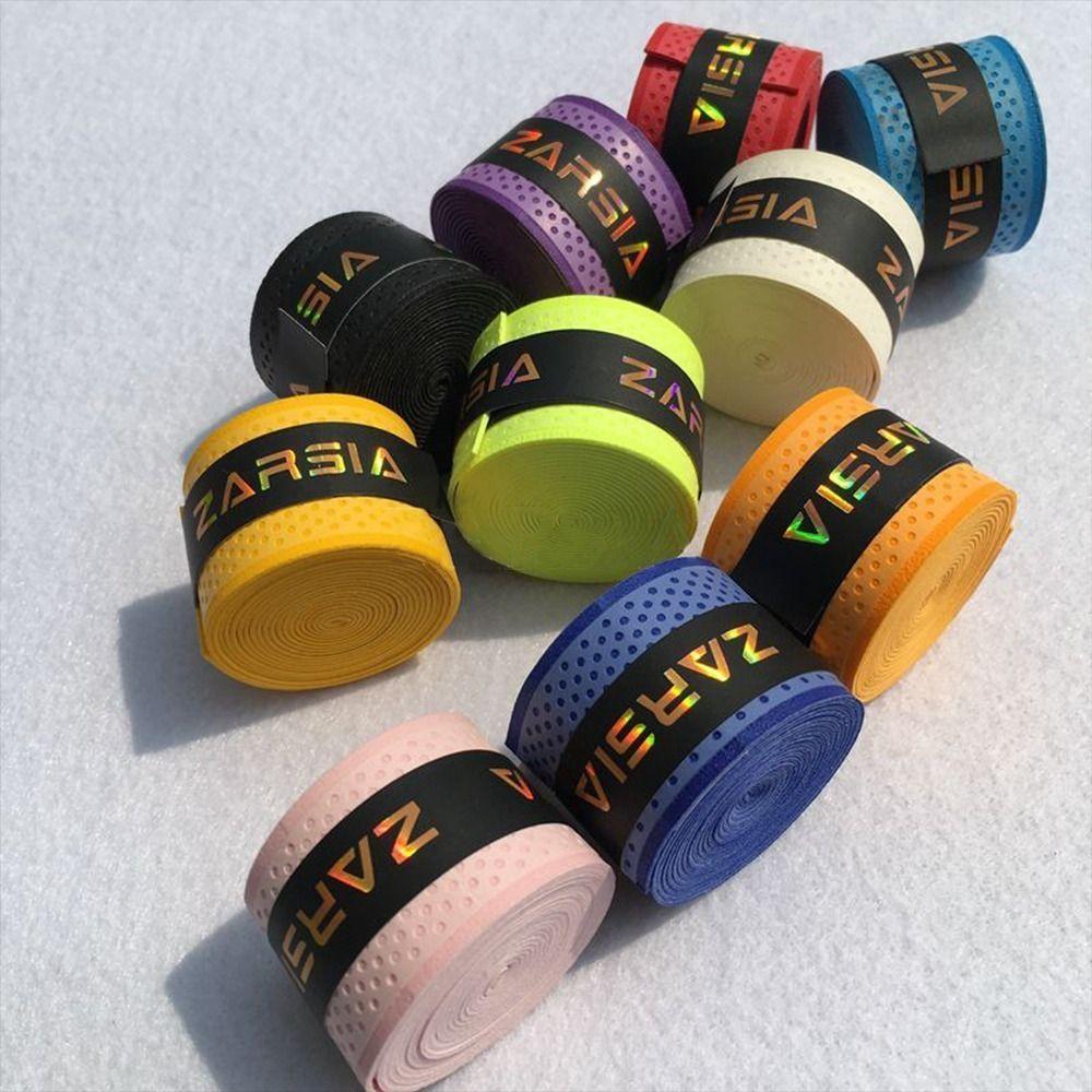 Sticky Badminton Racket Grips Sweatband Racquet Tape Tennis Anti-Slip Sweatband  Bicycle Handlebar