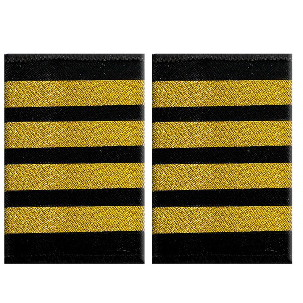 Star Shoulder Epaulettes Stripes Security Uniform Accessories Chevron Professional Security Guard Epaulets Chevron