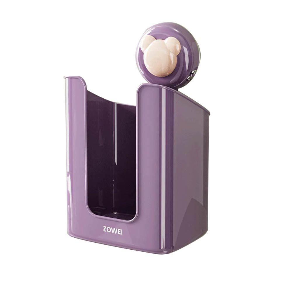 

Wall Mounted Wipe Container Plastic Toilet Wipes Holder Light Luxury Wet Wipes Dispenser Desktop фиолетовый