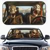 Car Windshield Sun Shade, Foldable Windshield Sun Shade, Provides Ultimate Protection for Car Interior UV Protection