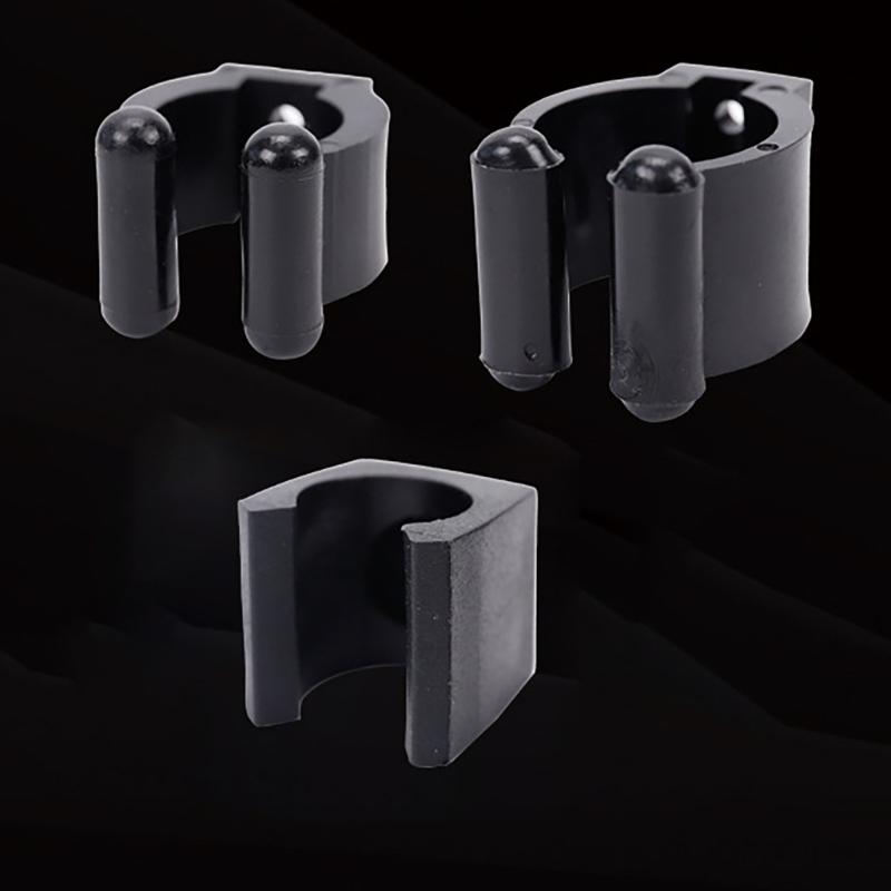 20 Stück Angelrutenhalter-Clips Billard Pool Queue Clips Kunststoff Angelruten-Clips Snooker Queue Fixierclips Langlebig