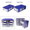 1pcs Stackable Plastic Hardware Parts Storage Boxes Component Screws Tools Box Combined Cabinet Rack Drawer Case Box