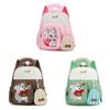 Cute Cartoon Girl Kids Backpack With Oxford Fabric For School Education And Adjustable Arched Shoulder Straps