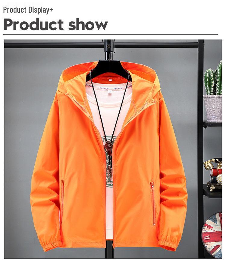 

Мужской солнцезащитный костюм больших размеров для рыбалки и альпинизма, быстросохнущий, с принтом 7XL оранжевый