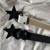Kawaii Star Rhinestone Belt Women Jeans Buckle Vintage 2000s Belt Grunge Indie Aesthetic Y2k Accessories Korean Fashion