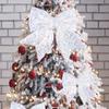 DIY Colorful Bow Ornaments Pearl Cotton Christmas Tree Ornament  Happy New Year Decoration