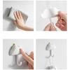 3Pcs Cloud Moon Hooks No-Punch Non-Marking Adhesive Backed Adhesive Hooks Kitchen Bathroom Wall Cute Hooks