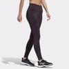 Adidas Glam On High-Waisted Slim Fit Moisture-Wicking Odor-Resistant Sports Trousers Women Bottoms Noble-Purple GD1487