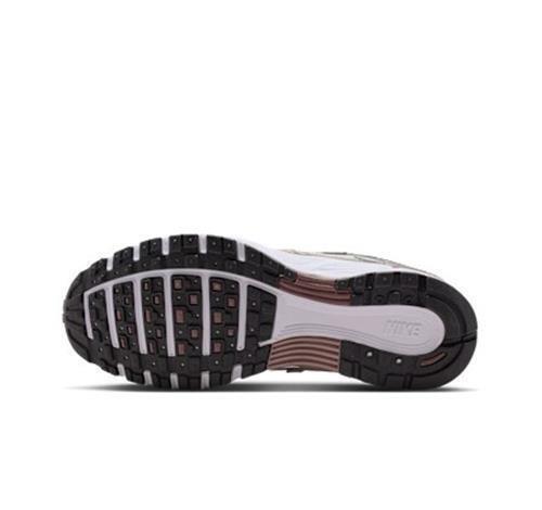 BV1021-110 Nike P-6000 White Metallic Silver Black Tattoo (Women's)